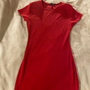 Fashion Nova Red Bodycon Dress
